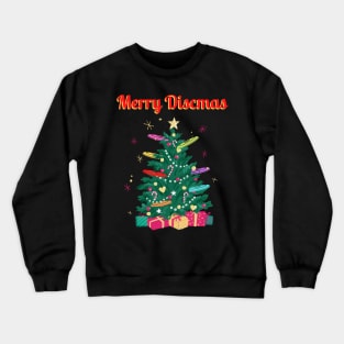 Christmas - Merry Discmas, Disc Golf Christmas,Family Matching T-shirt, Pjama Crewneck Sweatshirt